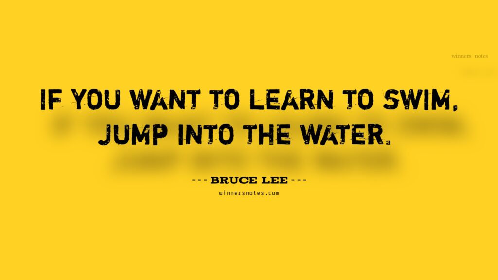 Bruce Lee motivational quotes