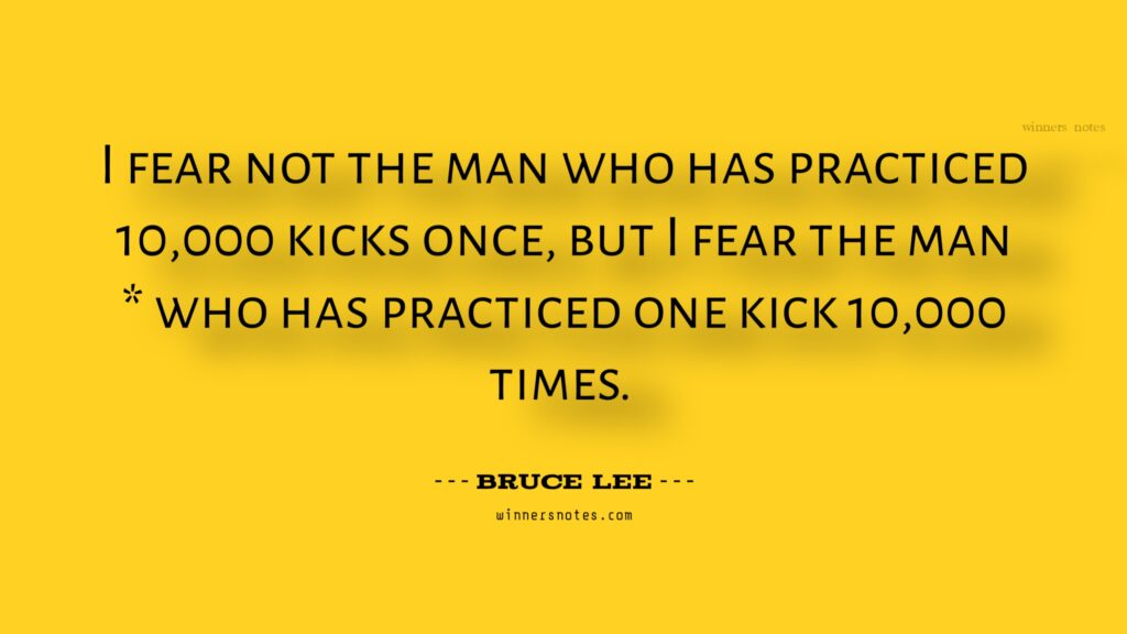 Bruce Lee quotes