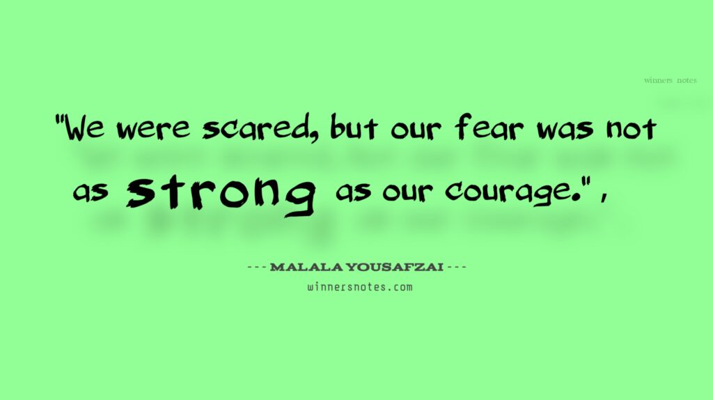 Malala Yousafzai English quotes