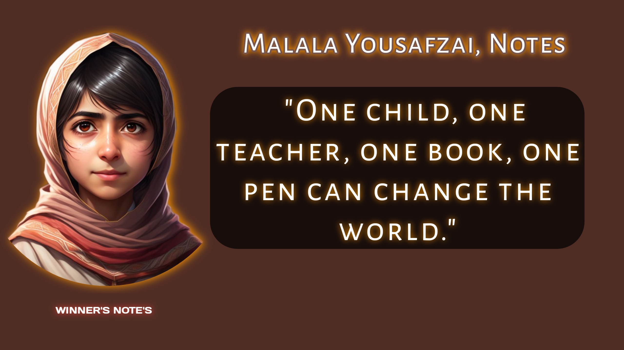 Malala Yousafzai quotes