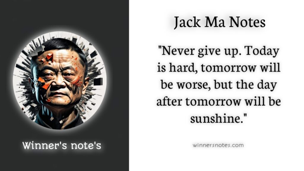 Jack Ma english quotes